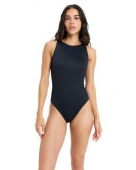 Jednoczęściowy strój kąpielowy dla Kobiety ROXY LOVE ATHLETIC Czarny. Szare kostiumy jednoczęściowe damskie Roxy, xl, bez wzorów, z elastanu, do pływania. Za 389.99 zł.