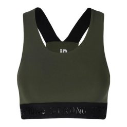 Biustonosz fitness STRONG ID Essential Sports. Czarne obuwie sportowe damskie STRONG ID, bez wzorów, na fitness i siłownię. Za 99.99 zł.