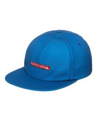 Czapka Snapback dla Mężczyzn DRIFTER CLICKER Niebieski. Niebieskie czapki i kapelusze męskie Quiksilver, bez wzorów, z bawełny. Za 65.00 zł.
