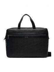 Calvin Klein Torba na laptopa Zip Commuter Bag LV04D3263G Czarny. Czarne torby na laptopa męskie Calvin Klein, bez wzorów, ze skóry. Za 449.99 zł.