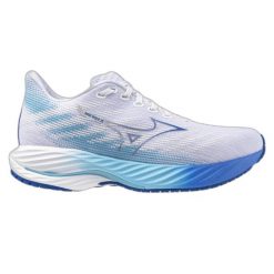Damskie buty do biegania Mizuno Wave Rider. Białe obuwie sportowe damskie Mizuno, bez wzorów, do biegania, mizuno wave. Za 709.99 zł.