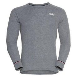 Longsleeve termoaktywny męski ODLO Active Warm Originals Bl Top Crew Neck. Szare bielizna termoaktywna męska Odlo, m. Za 299.99 zł.
