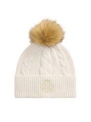 LAUREN RALPH LAUREN Czapka 454P23502003 Kremowy. Białe czapki i kapelusze damskie Lauren Ralph Lauren, na zimę, bez wzorów, z poliesteru. Za 379.99 zł.