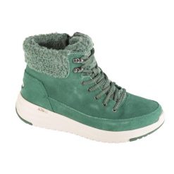 Buty zimowe damskie, On-The-Go Stellar - Winterize. Zielone obuwie sportowe damskie Skechers, na zimę, trekkingowe. Za 379.99 zł.