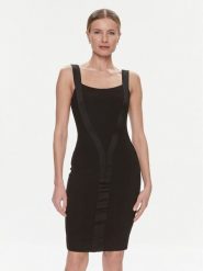 Marciano Guess Sukienka koktajlowa Karen 4RGK13 6869Z Czarny Bodycon Fit. Czarne sukienki damskie Marciano Guess, z aplikacjami, z syntetyku, wizytowe, bez kołnierzyka, bez ramiączek, bodycon. Za 479.99 zł.