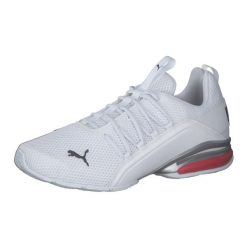 Buty Sportowe Męskie Puma Axelion LS 19438408 r 43. Białe buty sportowe męskie Puma, z materiału, bez zapięcia, trekkingowe. Za 231.99 zł.