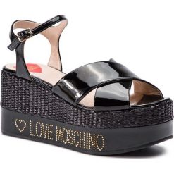 Espadryle LOVE MOSCHINO - JA16198I07JDP000 Nero. Klapki damskie Love Moschino. Za 1,199.00 zł.