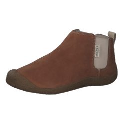 KEEN Mosey Chelsea damskie botki skórzane, miedź. Brązowe botki damskie Keen, z gumy, bez obcasa, bez zapięcia. Za 460.99 zł.