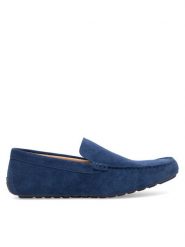 Gino Rossi Mokasyny LUIGI-01 124AM Granatowy. Niebieskie mokasyny męskie Gino Rossi, ze skóry. Za 299.99 zł.