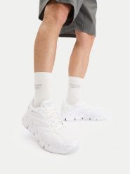 Reebok Buty do biegania EO-ZIG HYPNOTICA 100238013 Biały. Białe buty sportowe męskie Reebok, z materiału, bez zapięcia, do biegania. Za 389.99 zł.