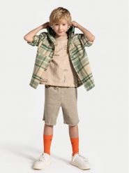 Coccodrillo Szorty materiałowe WC4123301HBJ Beżowy Regular Fit. Brązowe szorty dla chłopców COCCODRILLO, bez wzorów, z bawełny. Za 39.90 zł.