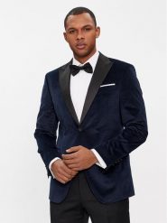 JOOP! Marynarka 17 JB-35Horace 30040435 Granatowy Slim Fit. Niebieskie marynarki męskie JOOP!, bez wzorów, z syntetyku, biznesowe. Za 3,439.00 zł.