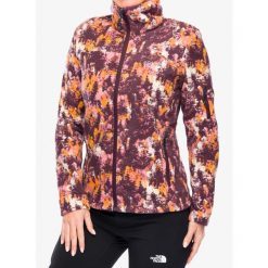 Bluza polarowa damska Columbia Fast Trek Printed Jacket. Fioletowe bluzy sportowe damskie Columbia, xs, bez wzorów, z polaru, bez kaptura, trekkingowe. Za 160.99 zł.