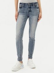 Armani Exchange Jeansy XW000129 AF12852 MB001 Niebieski Slim Fit. Niebieskie jeansy damskie Armani Exchange. Za 299.99 zł.