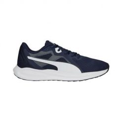 Buty do biegania męskie Puma Twitch Runner. Białe buty sportowe męskie Puma, z gumy, bez zapięcia, do biegania. W wyprzedaży za 189.00 zł.