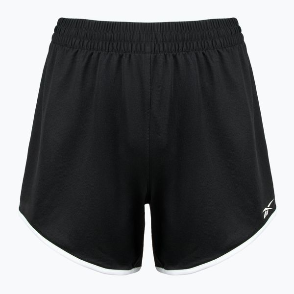 Spodenki Reebok Id Train Knit. Czarne szorty sportowe damskie REEBOK FITNESS, xl, bez wzorów, na fitness i siłownię. Za 99.99 zł.