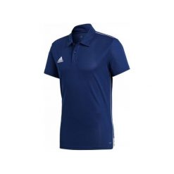 Adidas Koszulka piłkarska CORE 18 Polo granatowa r. S (CV3589). Koszulki polo męskie Adidas. Za 79.00 zł.