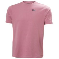 Koszulka Helly Hansen Massif Graphic. Fioletowe koszulki sportowe męskie Helly Hansen, m, bez wzorów, bez kołnierzyka, bez ramiączek. Za 236.50 zł.