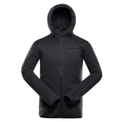 Bluza męska polarowa z kapturem Alpine Pro Zeg 2. Szare bluzy męskie Alpine Pro, m, bez wzorów, z polaru, z kapturem. Za 209.00 zł.