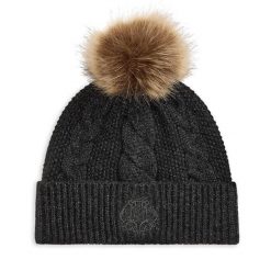Czapka LAUREN RALPH LAUREN. Szare czapki i kapelusze damskie Lauren Ralph Lauren, na zimę, bez wzorów. Za 419.99 zł.