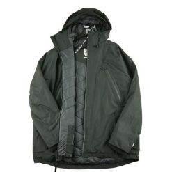 Second life - Męska parka w kolorze czarnym - Jak nowy. Czarne kurtki męskie Timberland, na zimę, m, bez wzorów, bez kaptura. Za 253.76 zł.