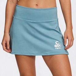 Spódnica Vibor-a Latastei Padel Marino/Azul. Niebieskie spódnice damskie VIBORA, l, bez wzorów, z elastanu, eleganckie, mini, dopasowane. Za 180.99 zł.