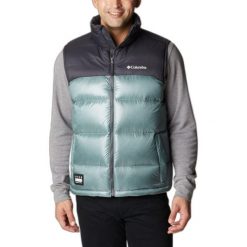 Kurtka Columbia Bulo Point II Down. Szare kurtki męskie Columbia, na zimę, m, bez wzorów, z puchu, casualowe, bez kaptura. W wyprzedaży za 846.50 zł.