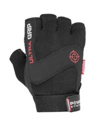 Rękawiczki POWER SYSTEM Ultra Grip. Czarne rękawiczki męskie Power System, bez wzorów, z materiału. Za 31.89 zł.