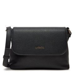 Torebka Lasocki. Czarne listonoszki damskie Lasocki, bez wzorów, bez dodatków. Za 149.99 zł.