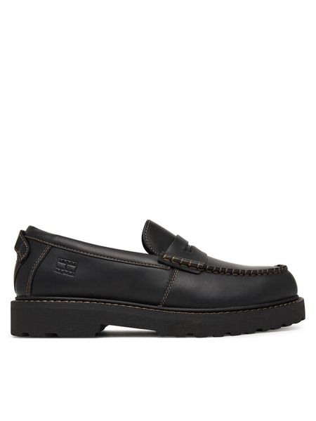 Tommy Jeans Loafersy Archive '01 Loafer EM0EM01710 Czarny. Czarne mokasyny męskie Tommy Jeans, z jeansu. Za 529.99 zł.