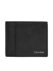 Calvin Klein Portfel Refined Mix Billfold W Coin LV04D1304G Czarny. Czarne portfele męskie Calvin Klein, bez wzorów, ze skóry. Za 329.99 zł.