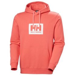 Bluza z kapturem Helly Hansen Box. Czerwone bluzy męskie Helly Hansen, m, bez wzorów, z kapturem. Za 359.00 zł.