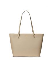 LAUREN RALPH LAUREN Torebka 431924351004 Beżowy. Brązowe torebki do ręki damskie Lauren Ralph Lauren, bez wzorów, ze skóry, bez dodatków. Za 1,199.00 zł.