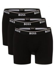 BOSS Obcisłe bokserki pakowane po 3 szt. Mężczyźni Bawełna czarny, S. Czarne bokserki męskie Boss, m, bez wzorów, z bawełny. Za 219.95 zł.
