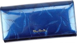 Pierre Cardin Piękny duży damski portfel skórzany w liście Nie dotyczy. Portfele damskie Pierre Cardin, bez wzorów. Za 151.99 zł.