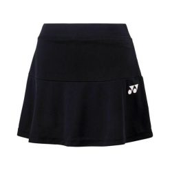 Damskie spódnico-spodenki Yonex YW0036EX. Czarne szorty sportowe damskie YONEX, l, bez wzorów, z materiału, eleganckie, tenisowe. Za 190.90 zł.