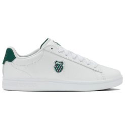 Buty K-Swiss COURT SHIELD II (04412-130-M). Białe buty sportowe męskie K-SWISS, trekkingowe. Za 159.00 zł.