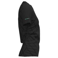 Koszulka do biegania damska Joma R-Night. Czarne koszulki sportowe damskie Joma, l, bez wzorów, z materiału, bez kołnierzyka, bez ramiączek, do biegania. Za 119.99 zł.