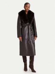 Marciano Guess Kożuch 5BGL42 7387A Brązowy Regular Fit. Brązowe płaszcze damskie Marciano Guess, z aplikacjami, z syntetyku, bez kaptura. Za 1,989.00 zł.
