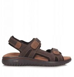 Rieker Rieker Sandals 26450-26 Brązowe 41. Brązowe sandały męskie Rieker, bez zapięcia. Za 310.33 zł.