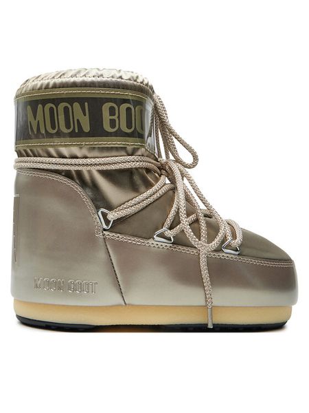 Moon Boot Śniegowce 80D1409350 Złoty. Żółte kozaki męskie Moon Boot, ze skóry, bez zapięcia. Za 619.00 zł.