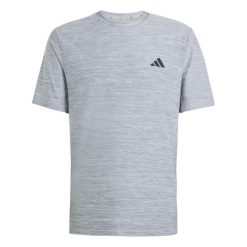 Koszulka adidas Essentials. Szare koszulki sportowe męskie Adidas, xl, bez wzorów, z jersey, bez kołnierzyka, bez ramiączek, na fitness i siłownię, climacool (adidas). Za 153.80 zł.