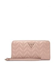 Guess Portfel Cheryl Slg SWTQ97 20146 Różowy. Czerwone portfele damskie Guess, z aplikacjami, ze skóry. Za 299.99 zł.