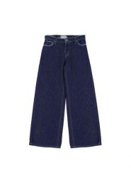 Please Jeansy P2O2CQZNRM Niebieski Wide Leg. Niebieskie jeansy damskie Please. Za 229.99 zł.