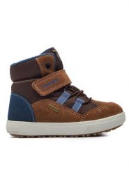 Primigi Kozaki GORE-TEX 4852111 S Brązowy. Brązowe buty zimowe chłopięce Primigi, bez wzorów, z gore-texu, bez zapięcia. Za 349.99 zł.