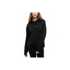 Bluza damska adidas Essentials Small Logo French Terry. Czarne bluzy damskie Adidas, bez wzorów, z bawełny, z kapturem. Za 178.99 zł.