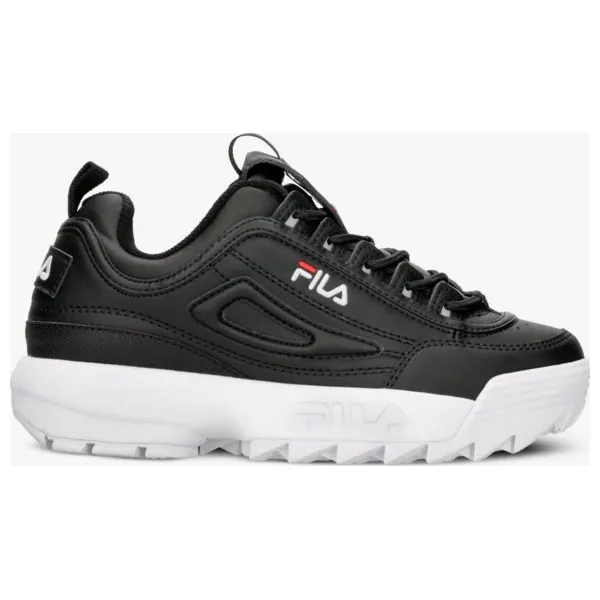 Fila Disruptor Low Wmn buty damskie, czarny, rozmiar 5,5. Czarne obuwie sportowe damskie Fila, bez wzorów, z gumy. W wyprzedaży za 399.49 zł.