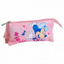 Piórnik Potrójny Minnie Mouse. Czerwone torby i plecaki dziecięce MINI MOUSE. Za 63.85 zł.