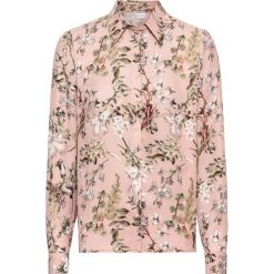 Bluzka szyfonowa bonprix jasnoróżowy vintage w kwiaty. Bluzki damskie bonprix. Za 37.99 zł.