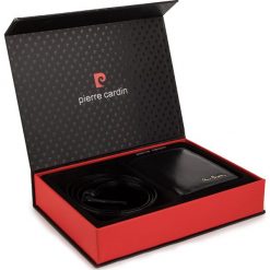 Zestaw upominkowy PIERRE CARDIN - ZG-52 Czarny. Paski damskie marki Pierre Cardin. Za 189.00 zł.
